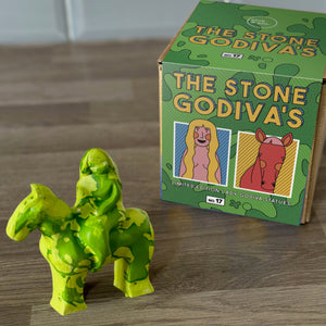 Marble Green Stone Godiva statue (No.17)