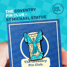Load image into Gallery viewer, St Michael and the Devil pin badge