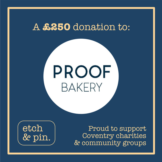 A donation to Proof Baking