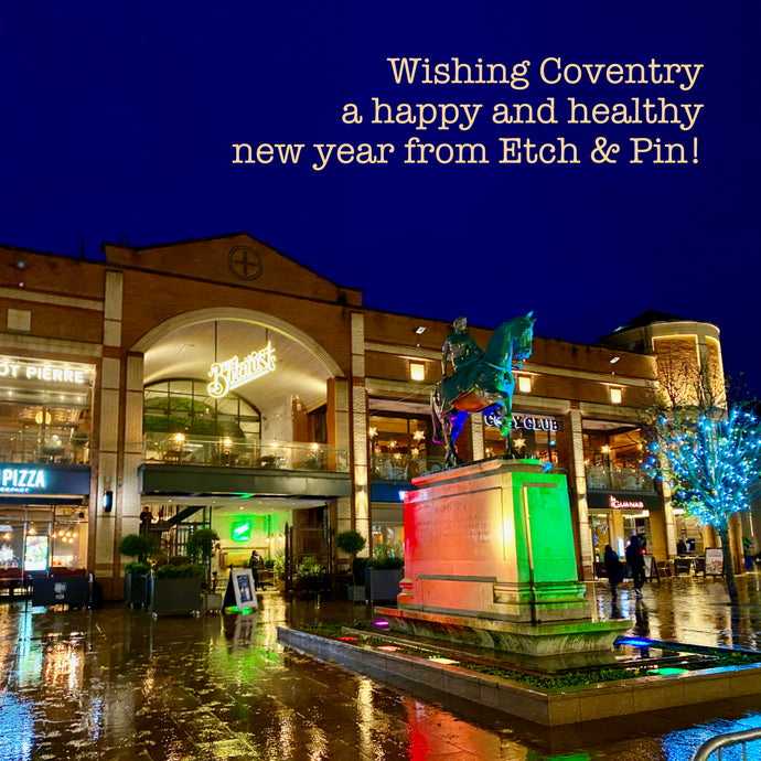 Happy new year wishes from Etch & Pin