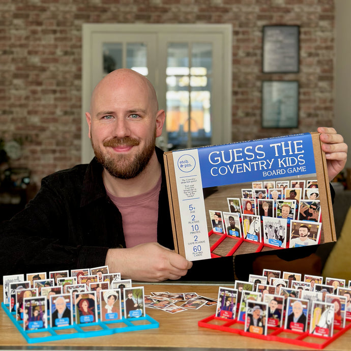 Etch & Pin launches new board game 'Guess the Coventry Kids’