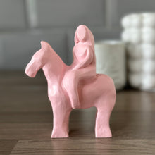 Load image into Gallery viewer, Glow in the Dark Pink Stone Godiva statue (No.39)