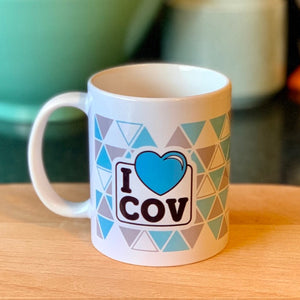 I LOVE COV mug