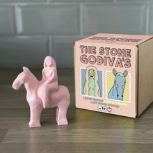 Load image into Gallery viewer, Glow in the Dark Pink Stone Godiva statue (No.39)