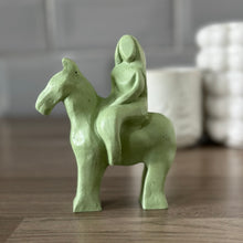 Load image into Gallery viewer, Pastel Mint Green Stone Godiva statue (No.43)