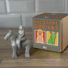 Load image into Gallery viewer, Solid Mid Grey Stone Godiva statue (No.32)