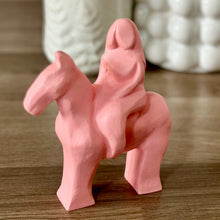 Load image into Gallery viewer, Solid Pink Stone Godiva statue (No.9)