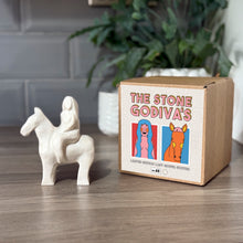 Load image into Gallery viewer, White Mica Stone Godiva statue (No.67)