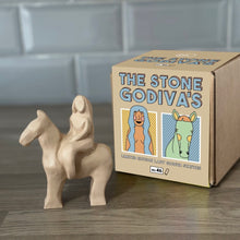 Load image into Gallery viewer, Pastel Biscuit Stone Godiva statue (No.46)