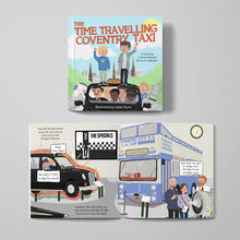 Load image into Gallery viewer, The Time Travelling Coventry Taxi children’s book