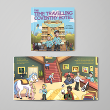 Load image into Gallery viewer, The Time Travelling Coventry Hotel children&#39;s book