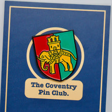 Load image into Gallery viewer, Coventry Coat of Arms pin badge