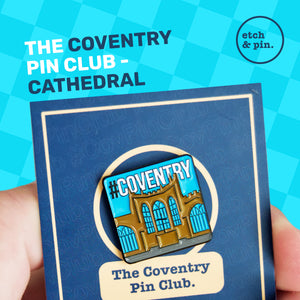 Coventry Cathedral pin badge