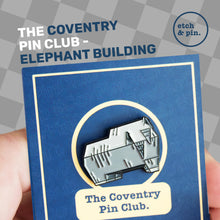 Load image into Gallery viewer, Elephant Sports Centre pin badge