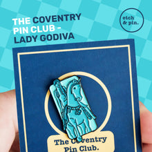 Load image into Gallery viewer, Lady Godiva pin badge
